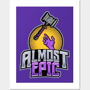 Almost Epic Logo Posters and Art